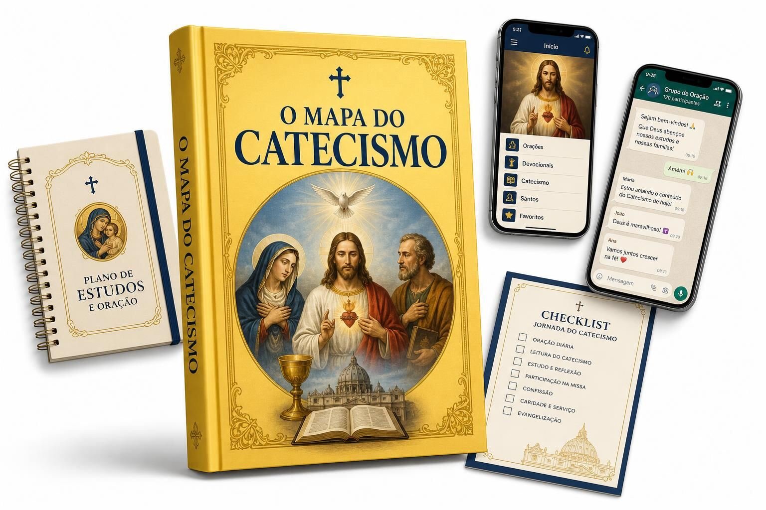 O Mapa do Catecismo + 6 bônus exclusivos